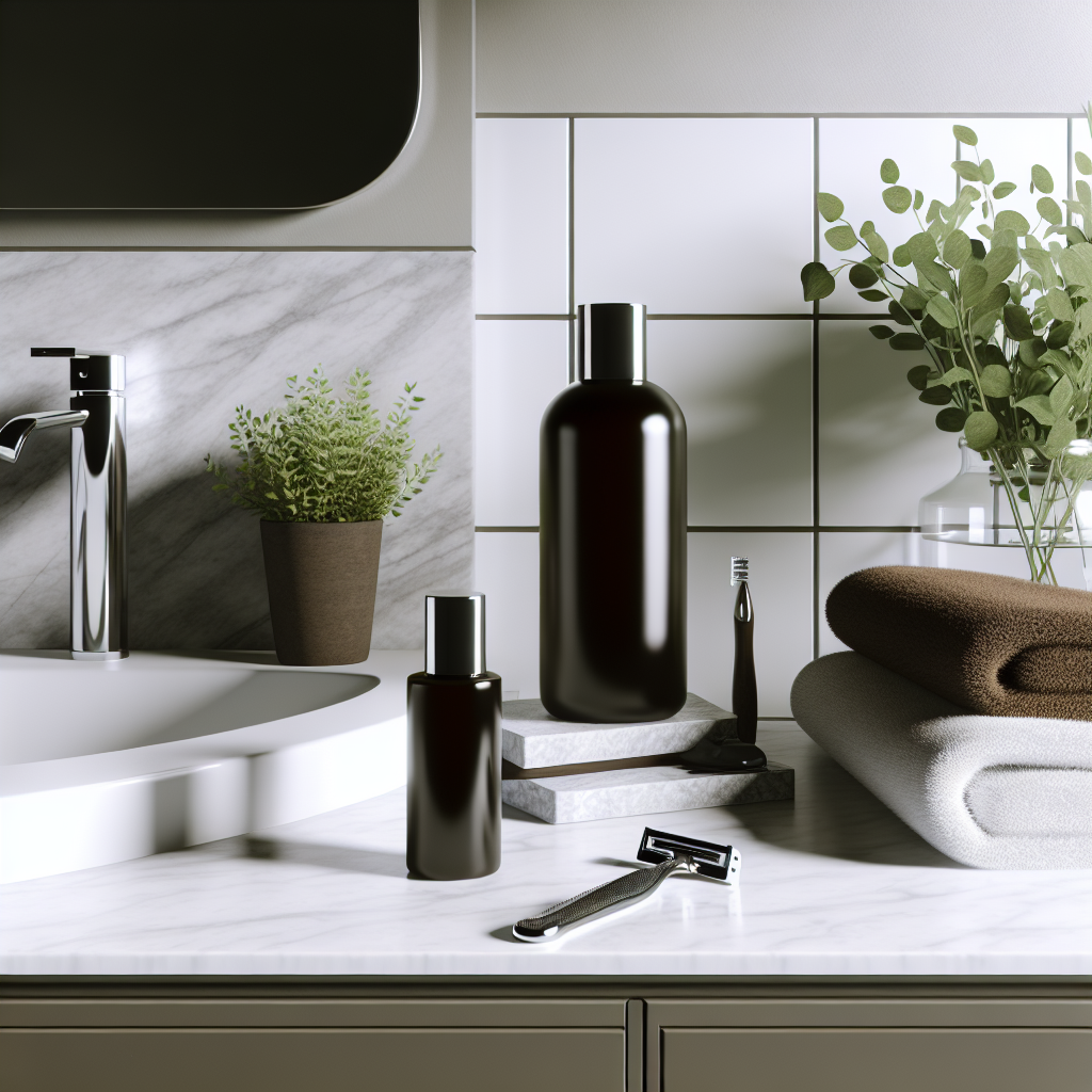 Male skincare facial toner