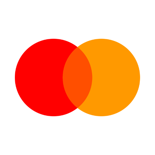 Logo van betaalmethode Mastercard.